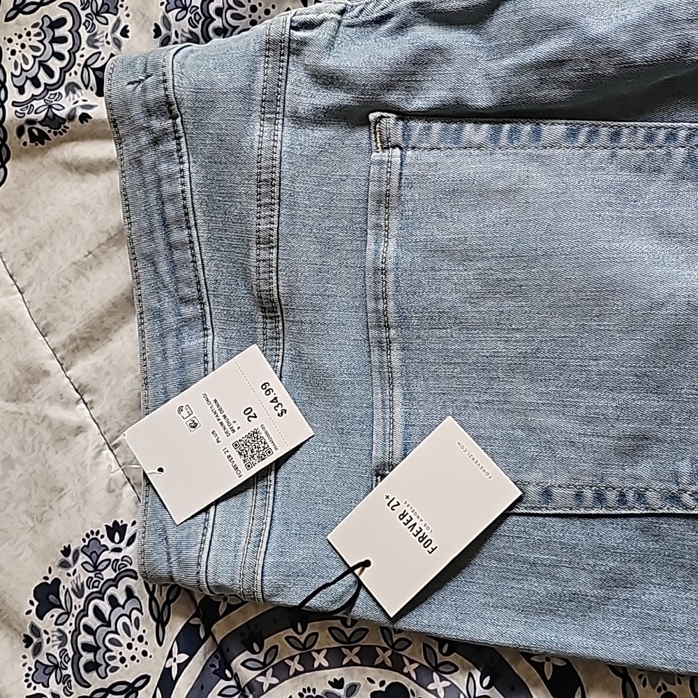 Size 20 high waist bell bottoms jeans forever 21